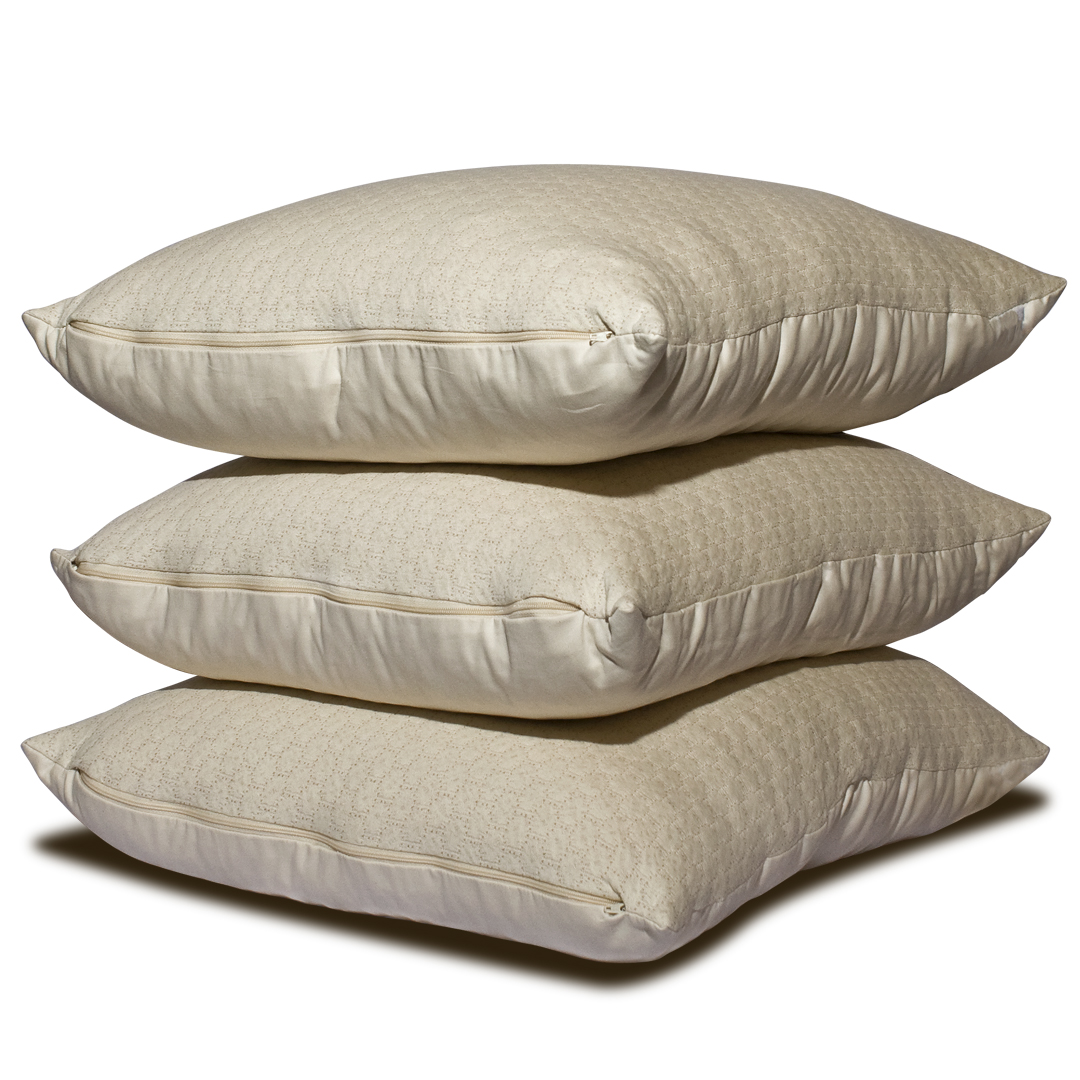 Pure Performance LaNoodle Latex Pillow custom-fill with zipper - CozyPure  Organic Mattresses & Organic Bedding