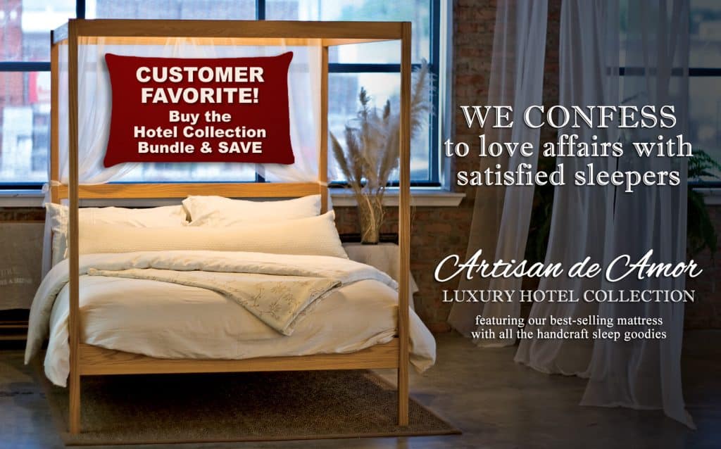 CozyPure® Luxury Hotel Collection Organic Mattress plus Natural Latex